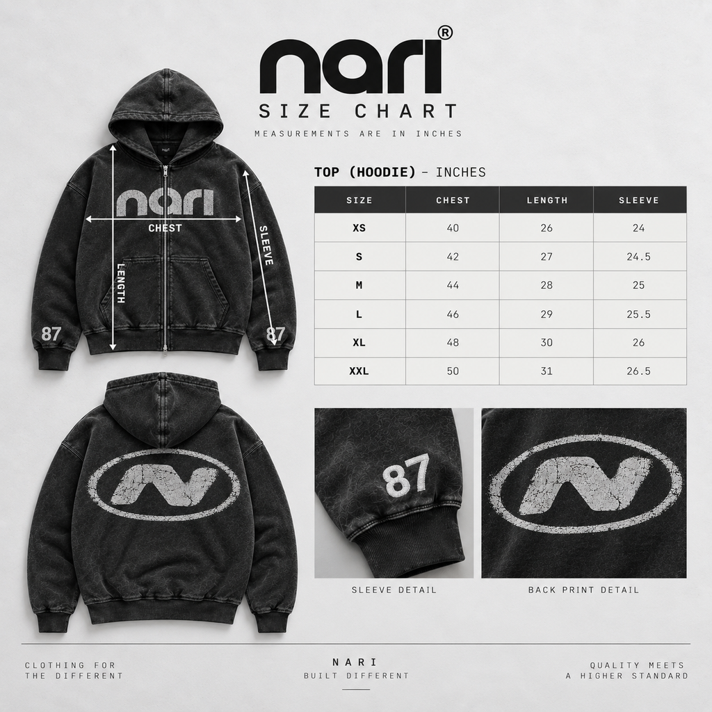 NARI 87 RUNWAY HOODIE
